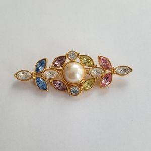 Monet Gemstone brooch